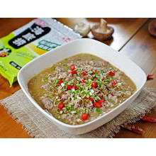 Haidilao Sour sopa tempero de carne no verão